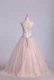 Quinceanera Dresses Sweetheart Beaded Neckline And Waistline Ball Gown