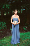 Sweetheart Bridesmaid Dresses A Line Ruched