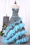 Quinceanera Dresses Ball Gown Sweetheart Floor Length With Ruffle