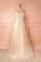 Sweetheart Tulle & Satin Prom Dresses A Line Zipper Up