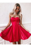 Sweetheart Neck Short R Homecoming Graduation Dresses Lace Up