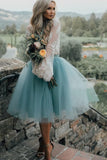 High Fashion Two-Piece Long Sleeves Homecoming Dress White Lace Top with Tutu Skirt