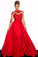 New Arrival Elegant Taffeta Applique Long Sleeve Empire Prom Gowns Evening Dresses