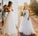 Elegant Tulle Beach 2022 Sweetheart Lace A line Simple Plus Size Country Wedding Dress