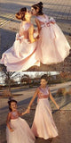 Princess Sequins Bodice Mother and Kids Dress Ball Gown Princess Flower Girl Dresses